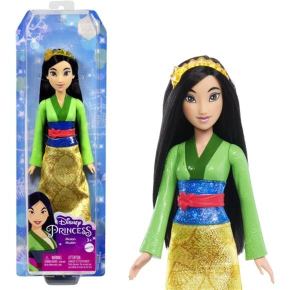 Disney Princess Mulan Fashion Doll for Baby Girls& Hair Accessory - Picture 1 of 6